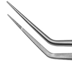 Forceps to hold the IOL